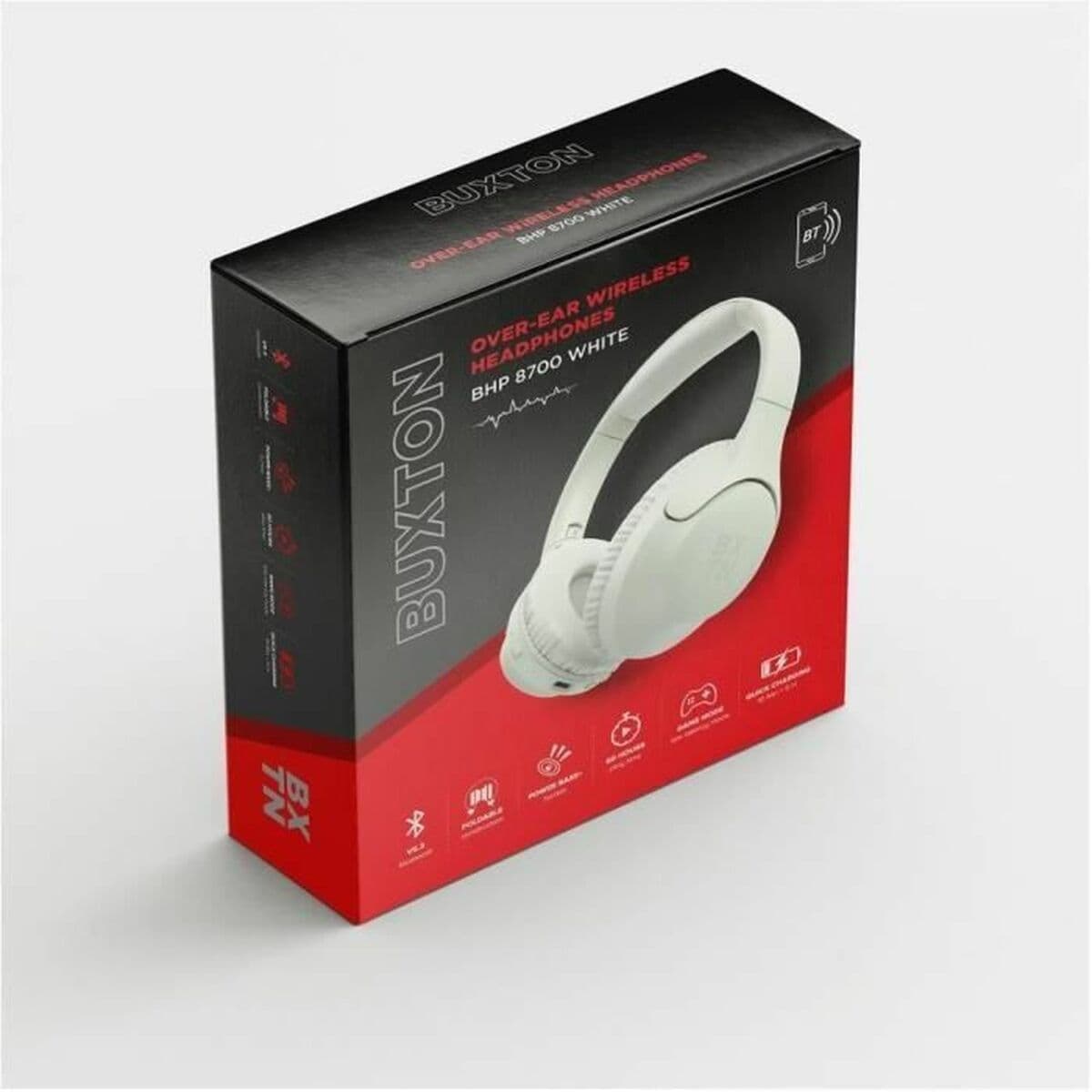 Headphones Buxton BHP 8700 White Green