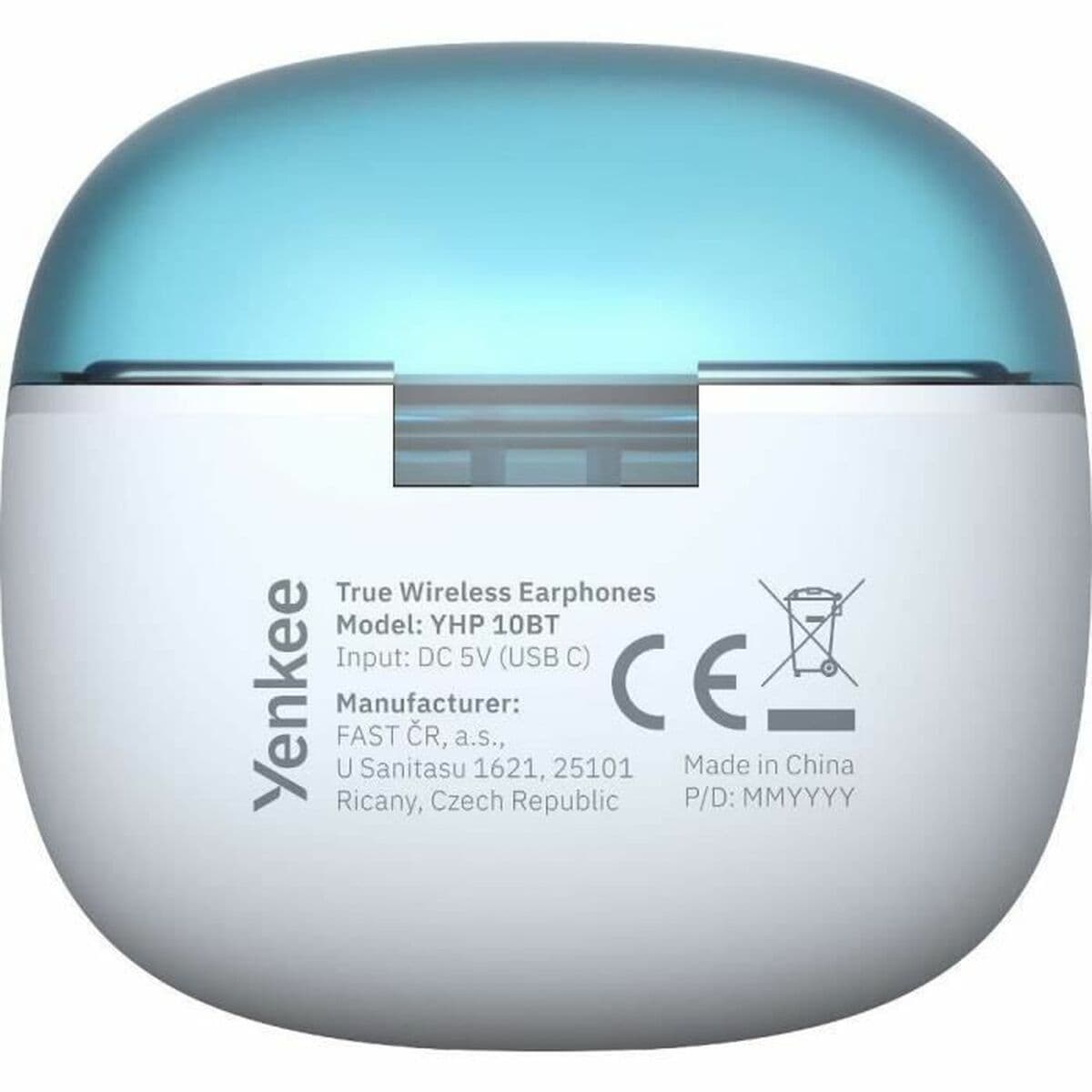 Headphones Yenkee EVEPLAY TWS - YHP 10BT White