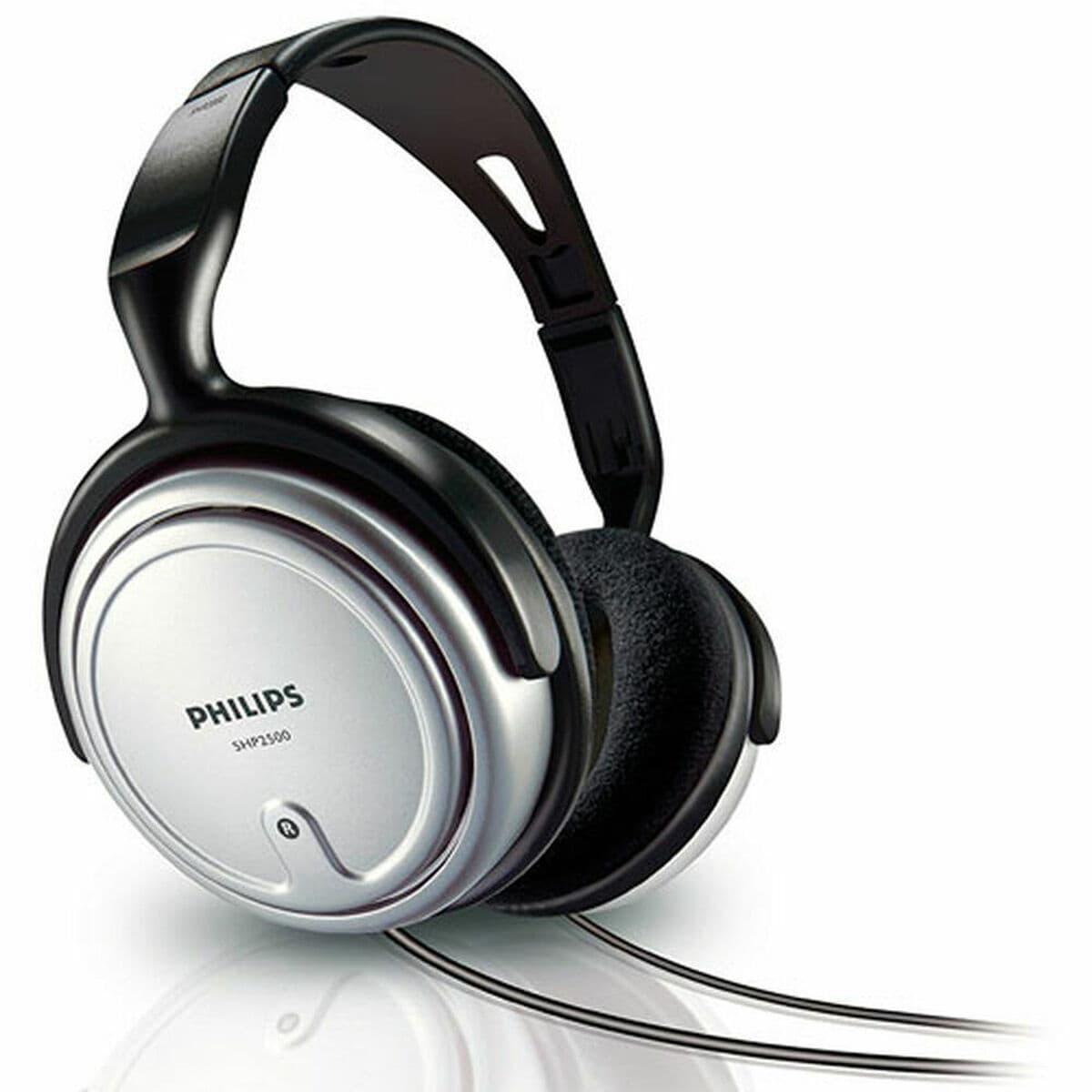 Headphones with Microphone Philips SHP2500/37 Black Grey With cable