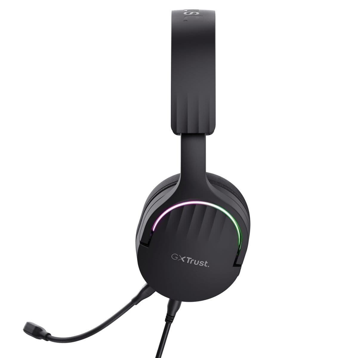 Gaming Headset with Microphone Trust GXT 490 Black Multicolour