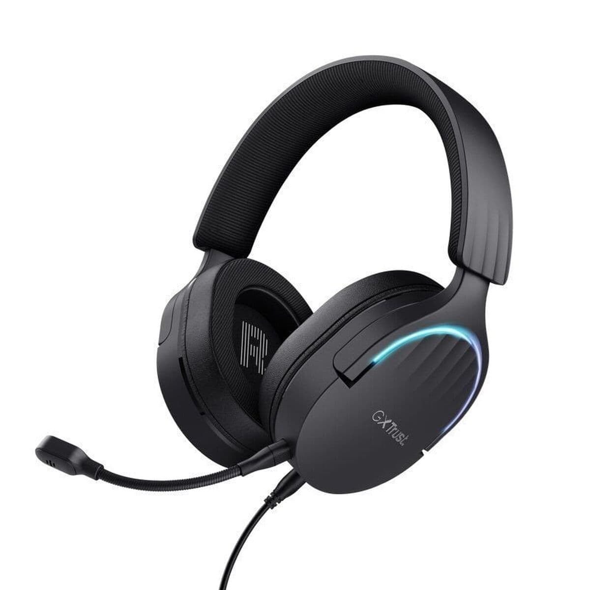 Gaming Headset with Microphone Trust GXT 490 Black Multicolour
