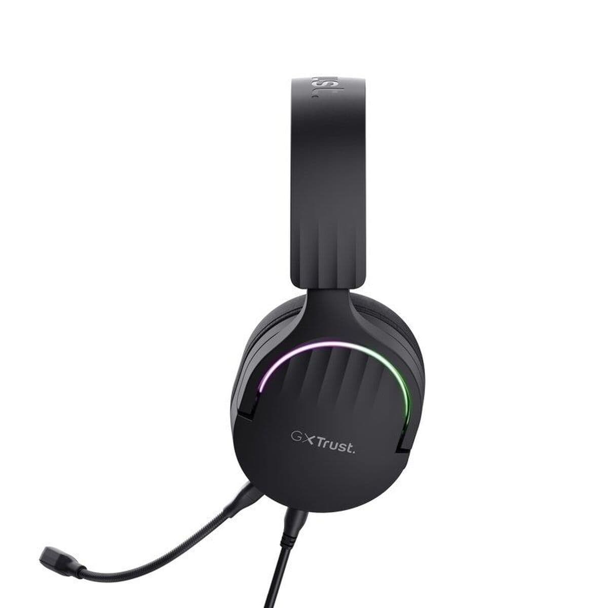 Gaming Headset with Microphone Trust GXT 490 Black Multicolour