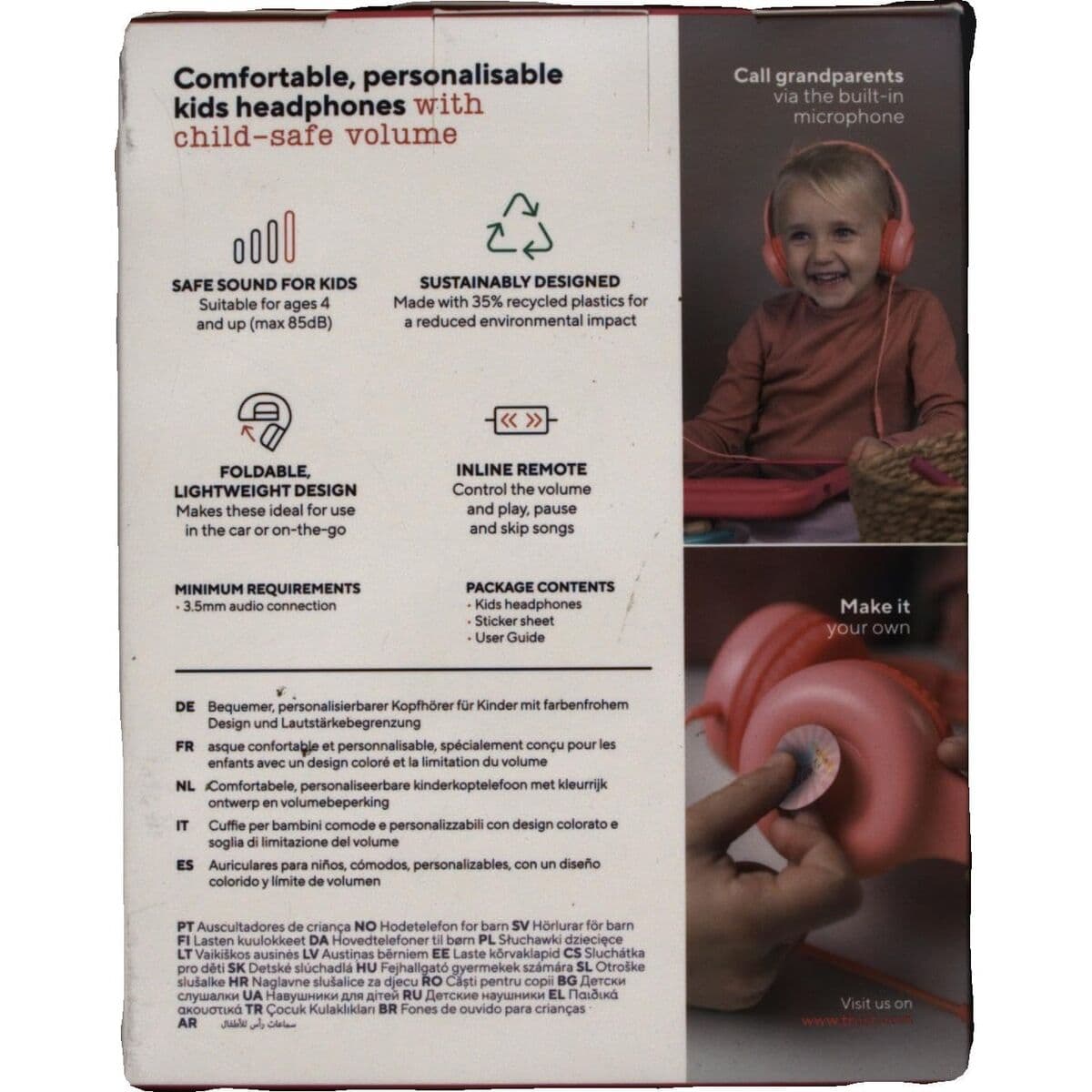 Headphones Trust 25277 Pink