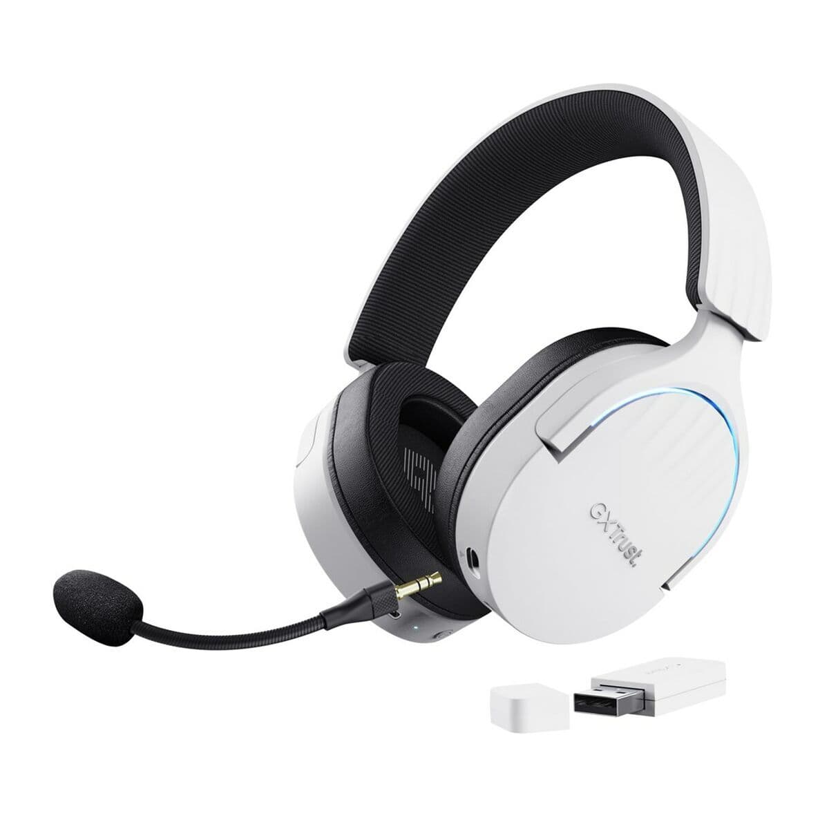 Gaming Headset with Microphone Trust GXT 491 White Multicolour