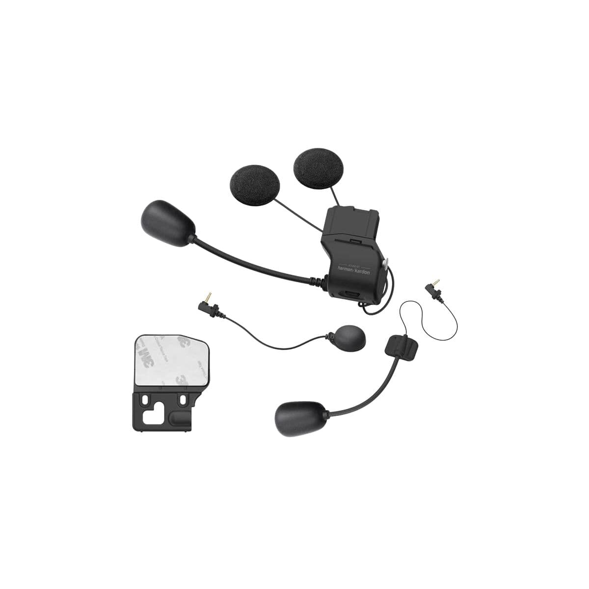 Set of helmet clips Sena SC-A0354 Black