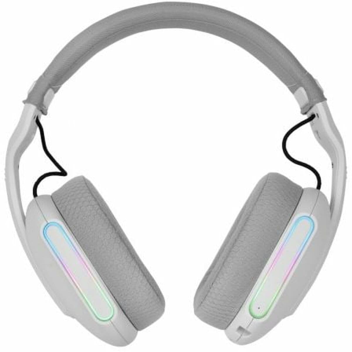 Headphones Mars Gaming MHWPROW White Multicolour